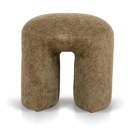 Round Ottoman | Lila Olive | Myka Home
