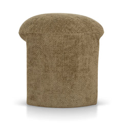 Round Ottoman | Lila Olive | Myka Home