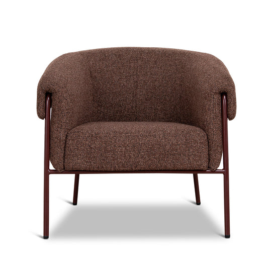 Dark Red Armchair | Verona Tawn | Myka Home
