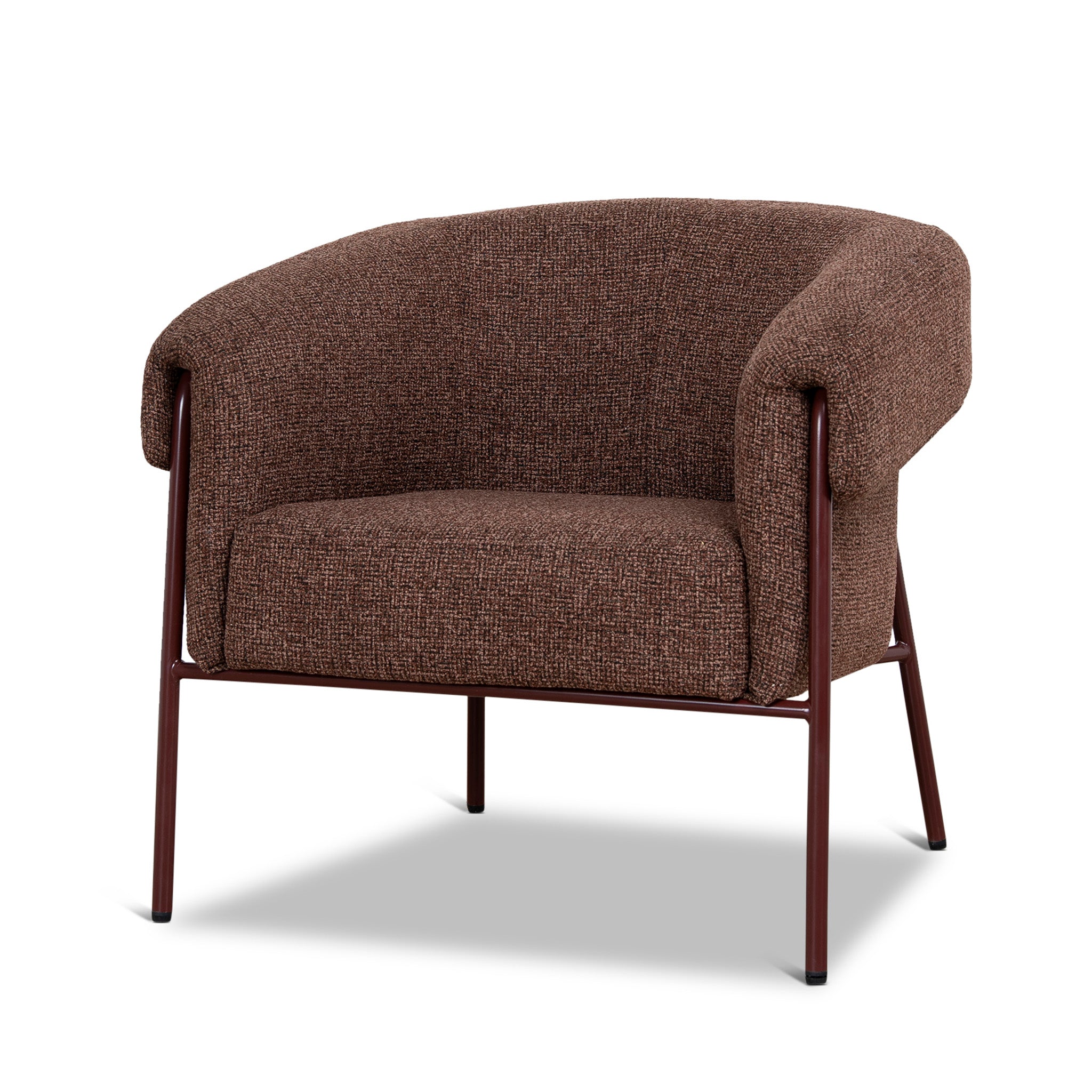 Dark Red Armchair | Verona Tawn | Myka Home