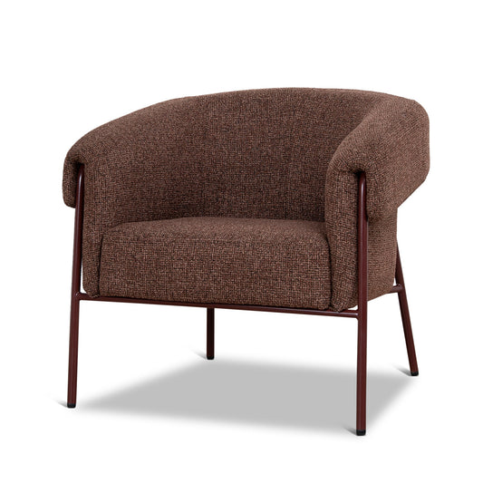 Dark Red Armchair | Verona Tawn | Myka Home