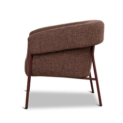 Dark Red Armchair | Verona Tawn | Myka Home