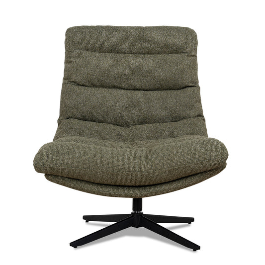 Black Lounge Chair | Verona Olive | Myka Home