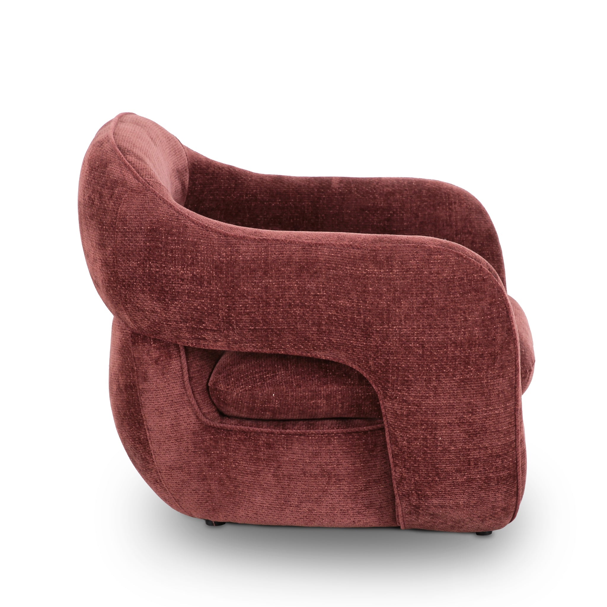 Armchair | Lila Burgundy | Myka Home