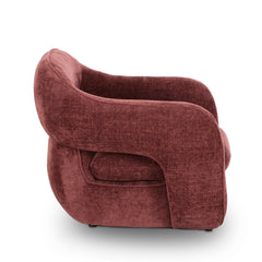 Armchair | Lila Burgundy | Myka Home
