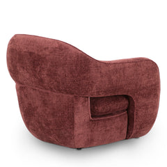 Armchair | Lila Burgundy | Myka Home