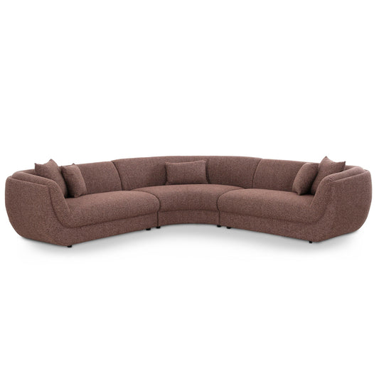 Corner Sofa | Verona Cinnamon Weave | Myka Home