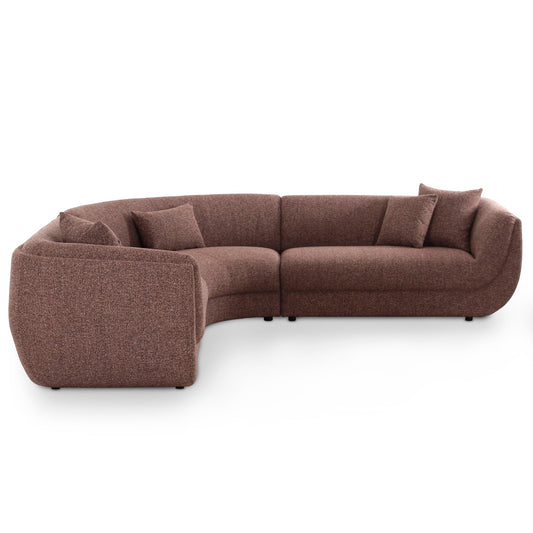 Corner Sofa | Verona Cinnamon Weave | Myka Home