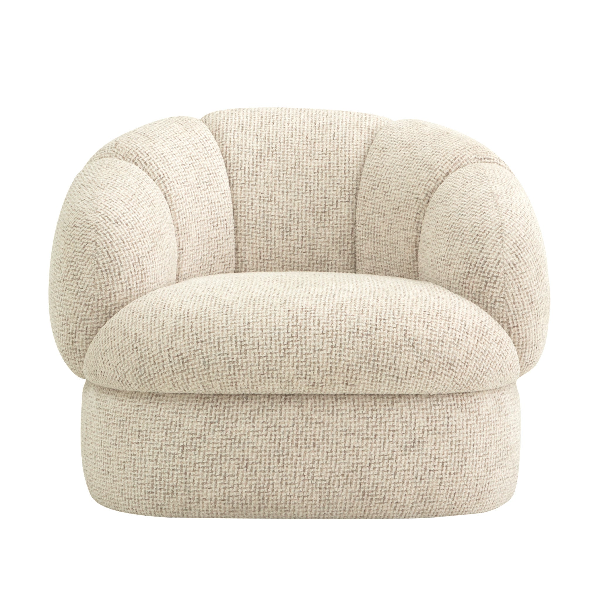Armchair | Honeycomb White | Myka Home