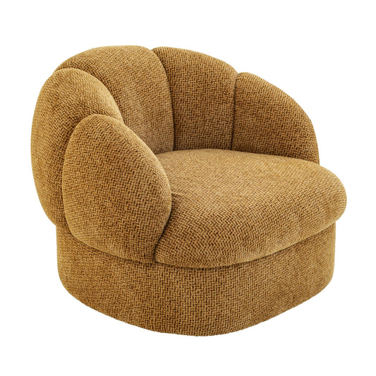 Armchair | Honeycomb Ochre | Myka Home