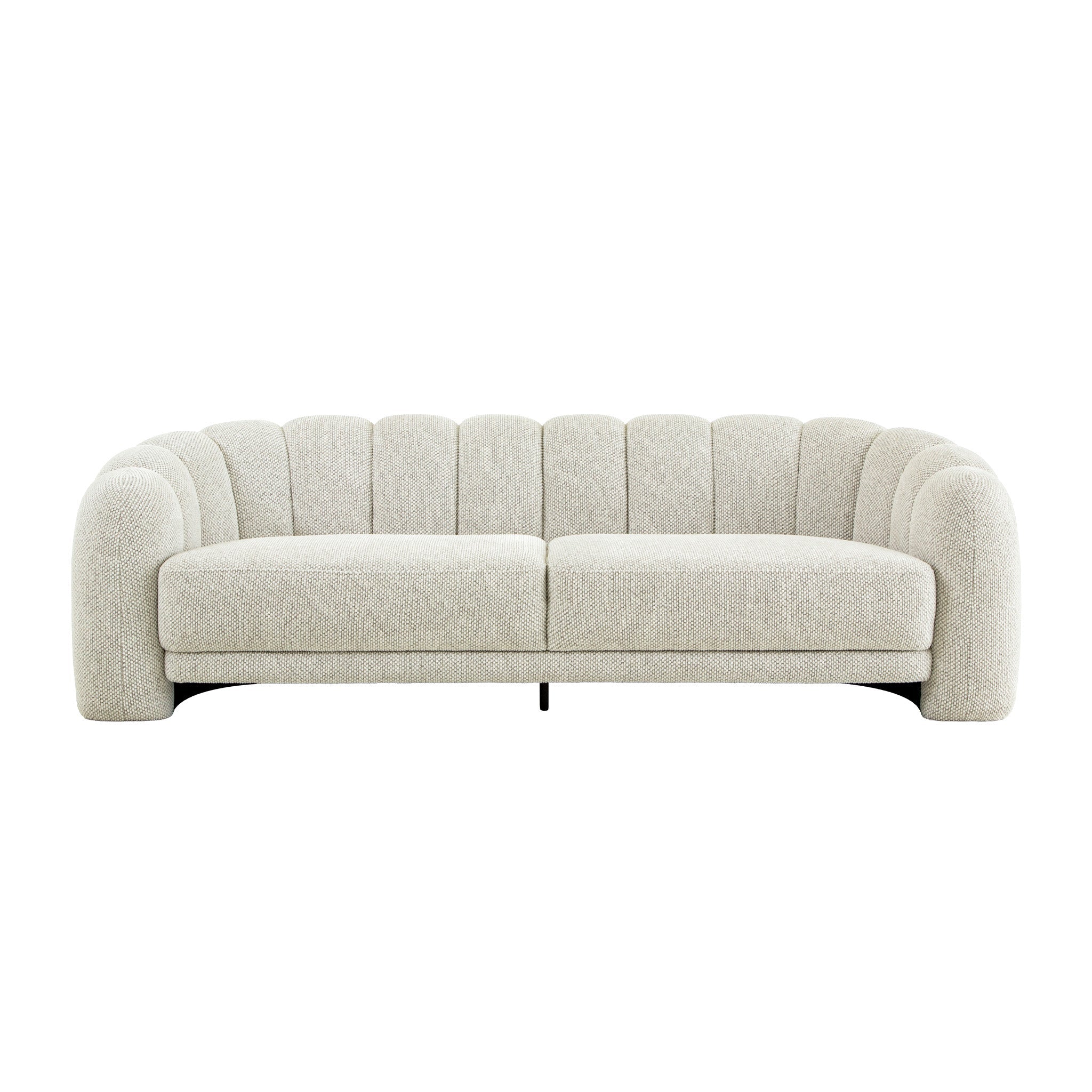 3 Seater Sofa | Woven Ivory | Myka Home