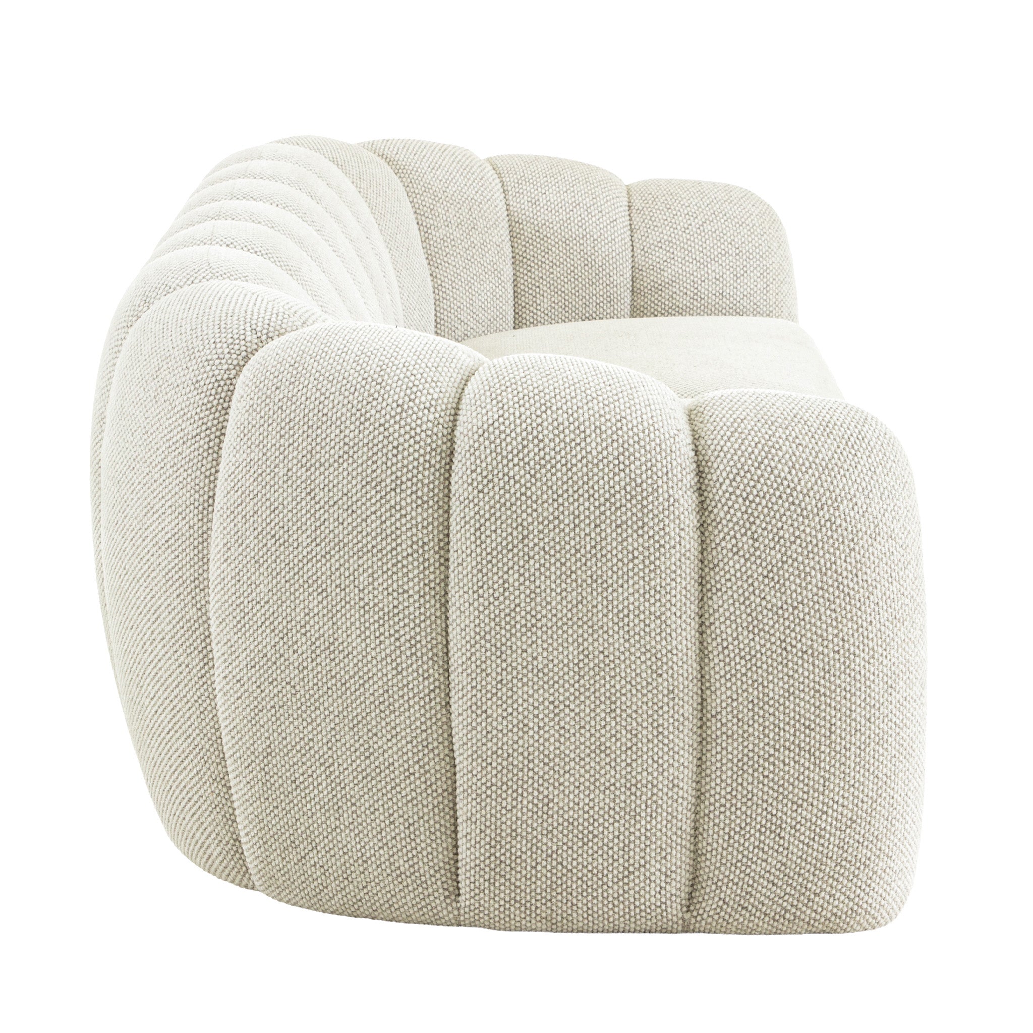 3 Seater Sofa | Woven Ivory | Myka Home