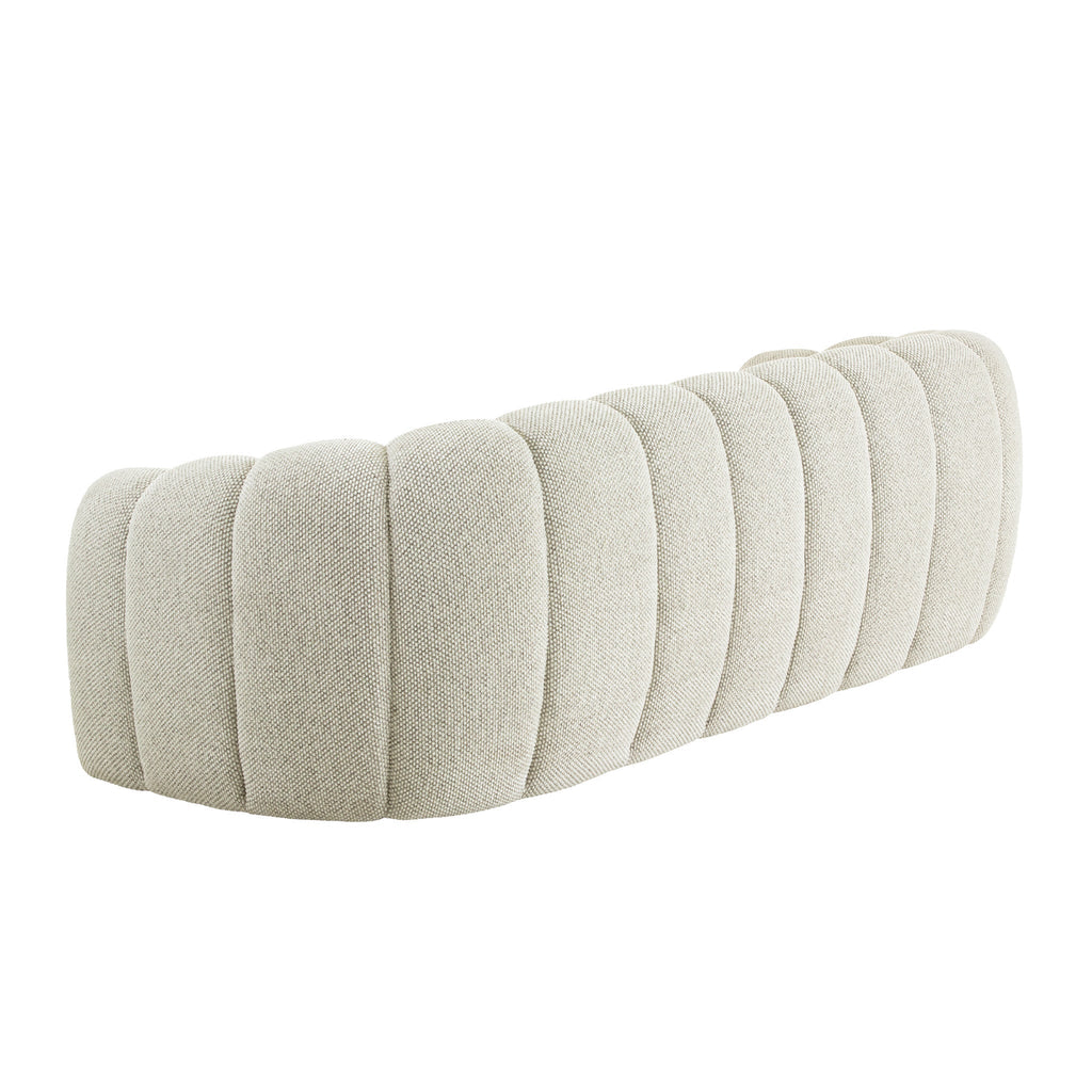 3 Seater Sofa | Woven Ivory | Myka Home