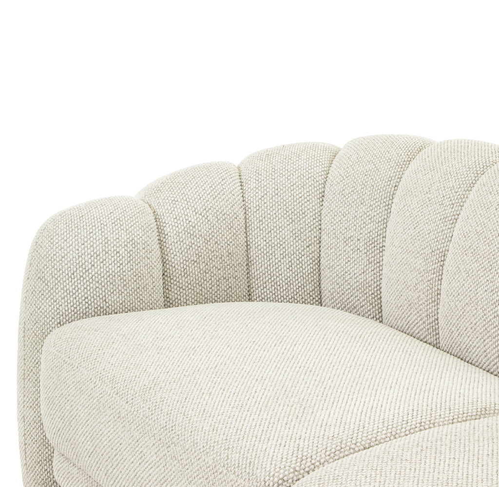 3 Seater Sofa | Woven Ivory | Myka Home
