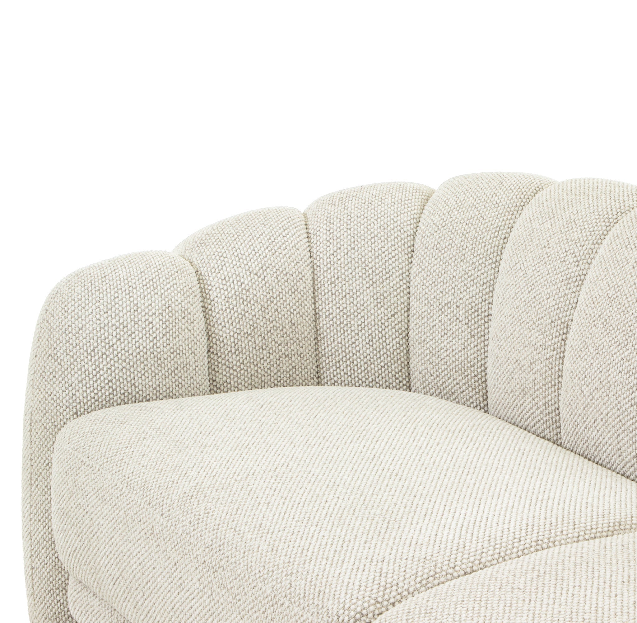 3 Seater Sofa | Woven Ivory | Myka Home