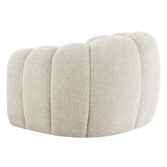 Armchair | Woven Ivory | Myka Home