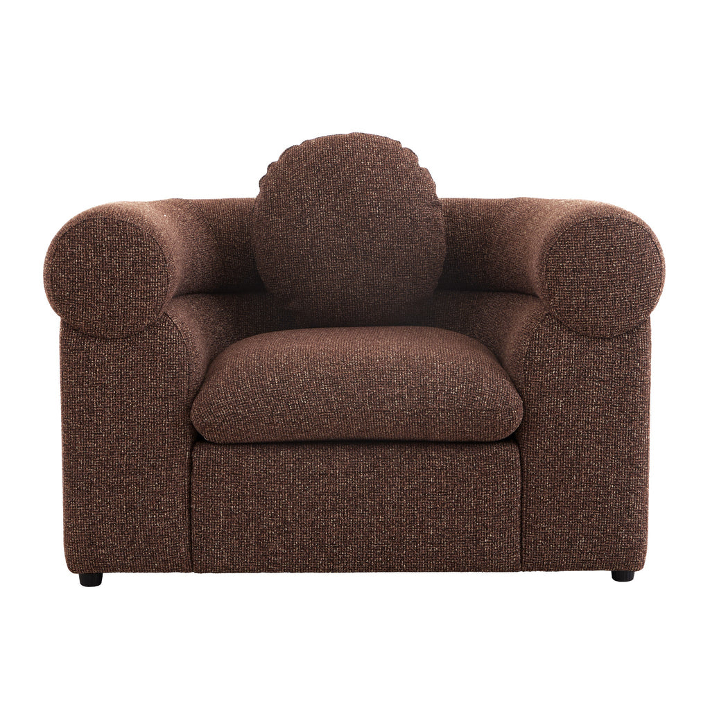 Armchair | Verona Cinnamon Weave | Myka Home
