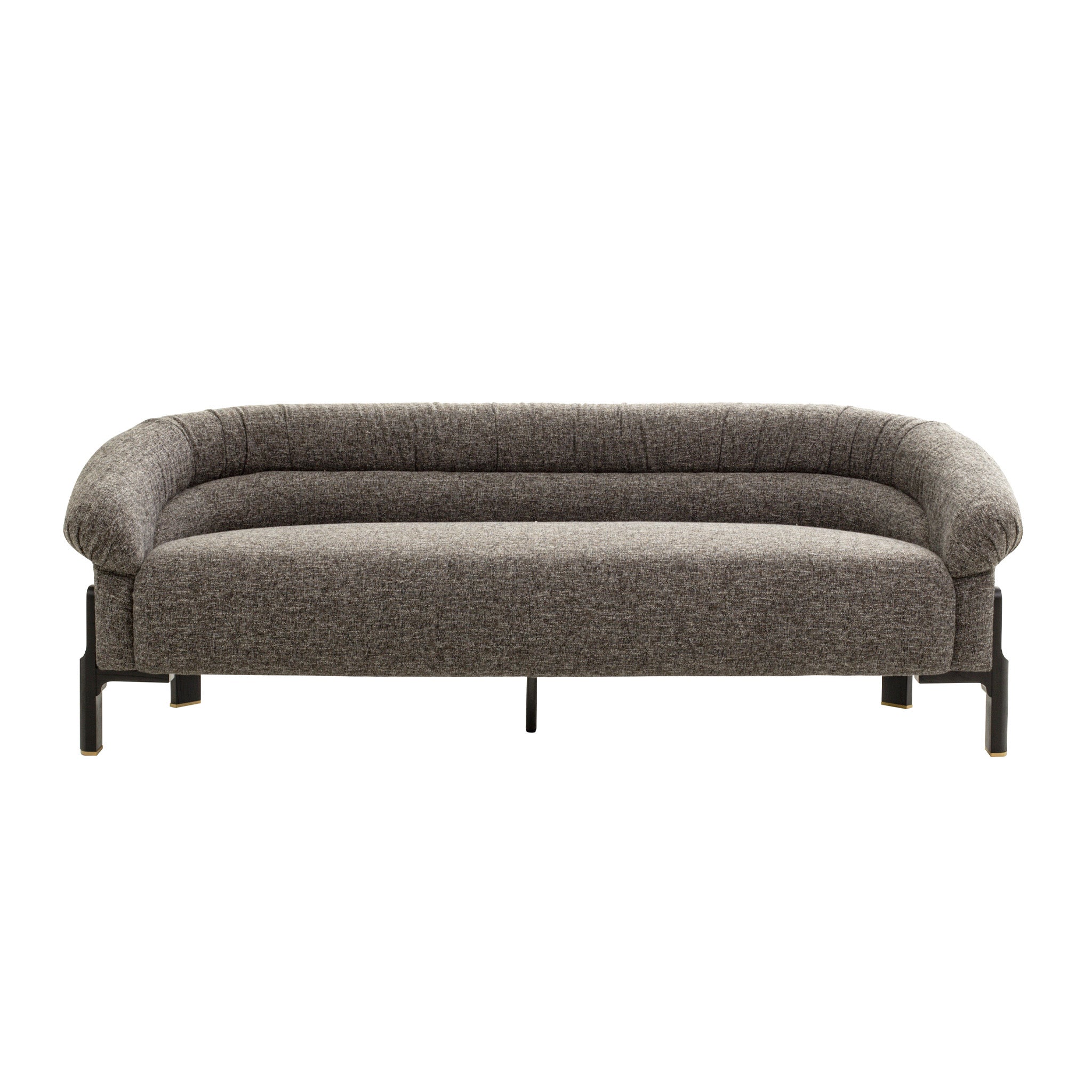 Black 3 Seater Sofa | Shadow Grey | Myka Home