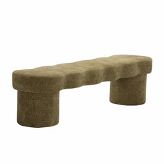 Ottoman Bench | Lila Olive | Myka Home