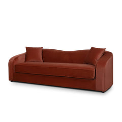 3 Seater Sofa | Burnt Maroon | Myka Home