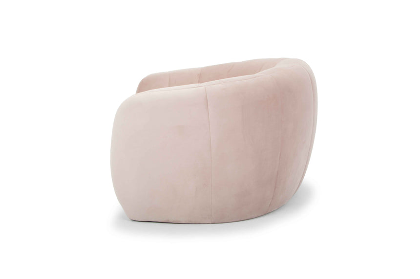 Ex Display - CLC6412 3 Seater Fabric Sofa - Blush - View 6