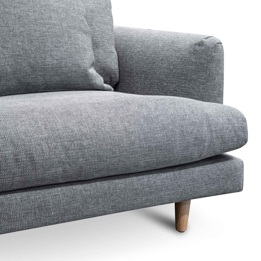 Left Return Modular Sofa - Graphite Grey - View 7
