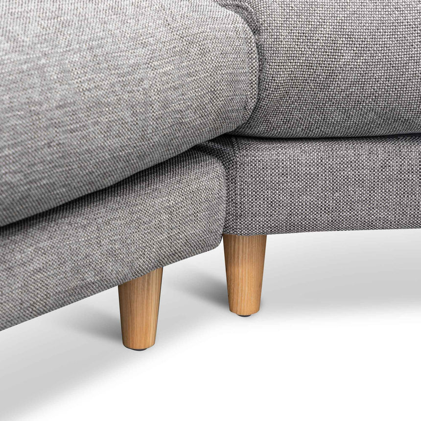 Left Return Modular Sofa - Graphite Grey - View 8
