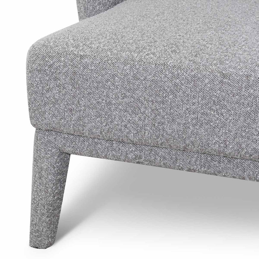 Armchair - Ash Grey Boucle - View 9