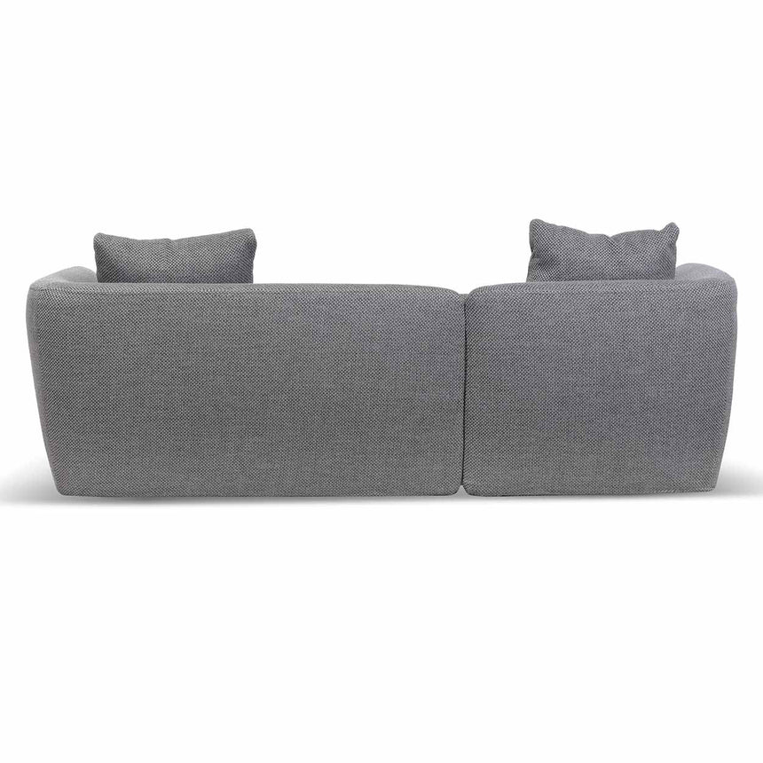 3 Seater Fabric Sofa - Noble Grey - View 11