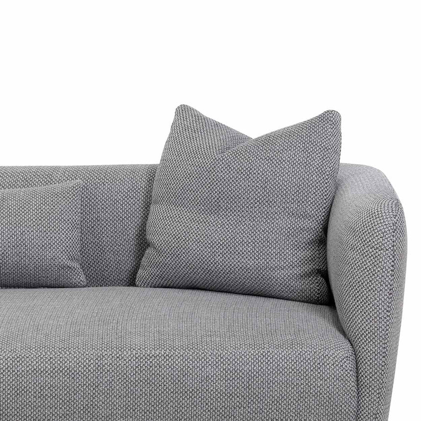 3 Seater Fabric Sofa - Noble Grey - View 7