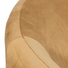 CLC6866-CA Velvet Armchair - Mustard