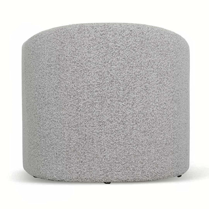 Armchair - Charcoal White Boucle - View 3