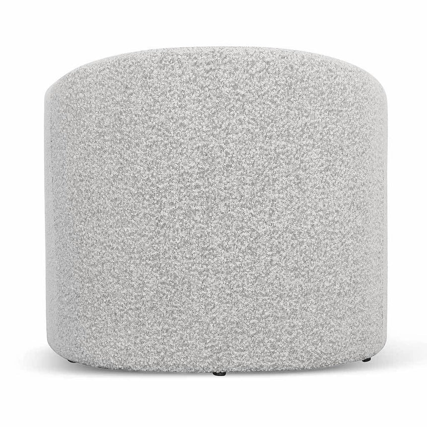 Armchair - Charcoal White Boucle - View 12
