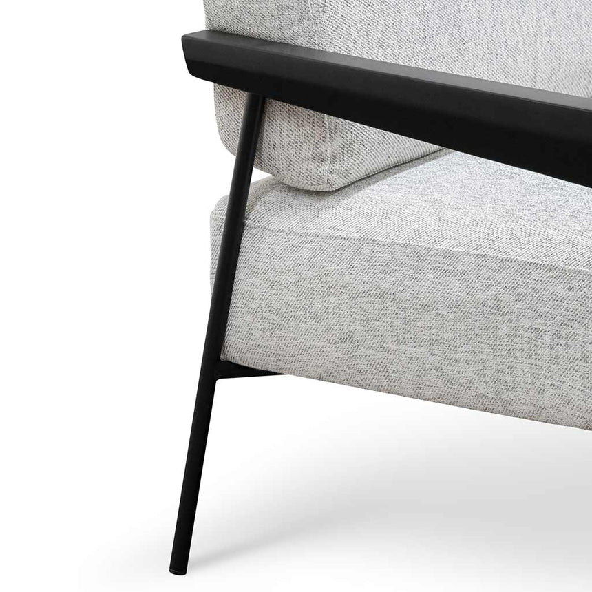 Fabric Lounge Chair - Silver Grey - View 10