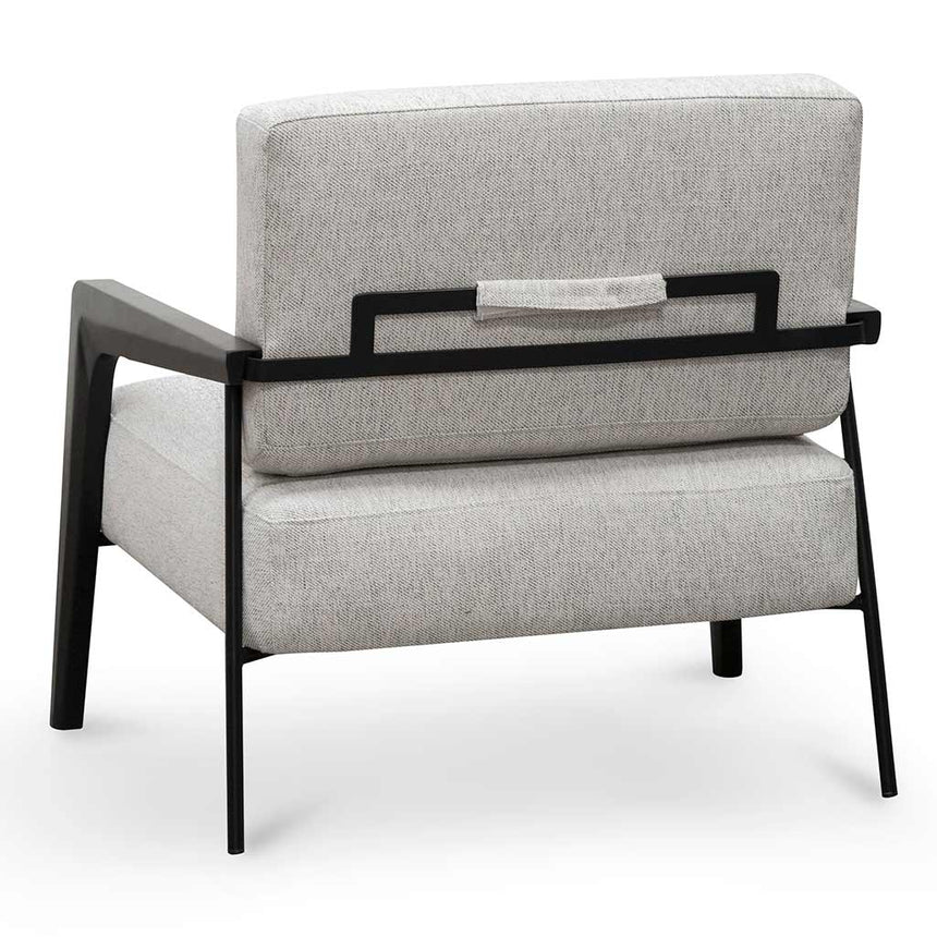 Fabric Lounge Chair - Silver Grey - View 4