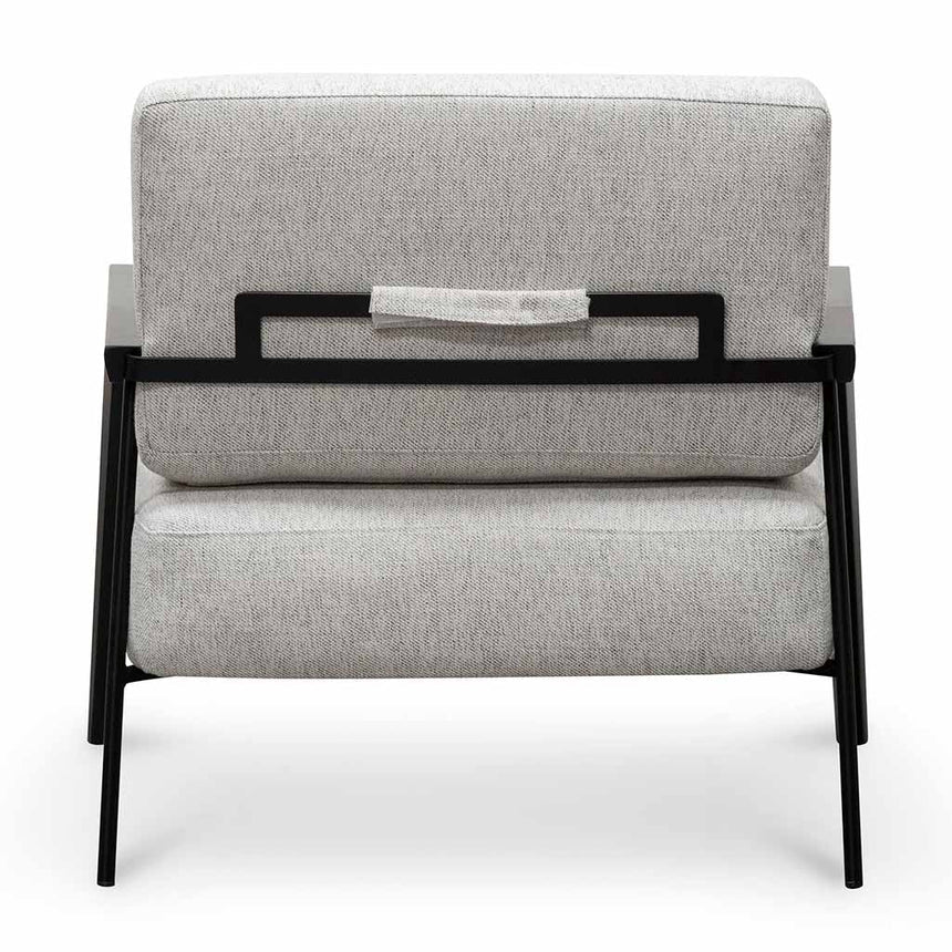 Fabric Lounge Chair - Silver Grey - View 5
