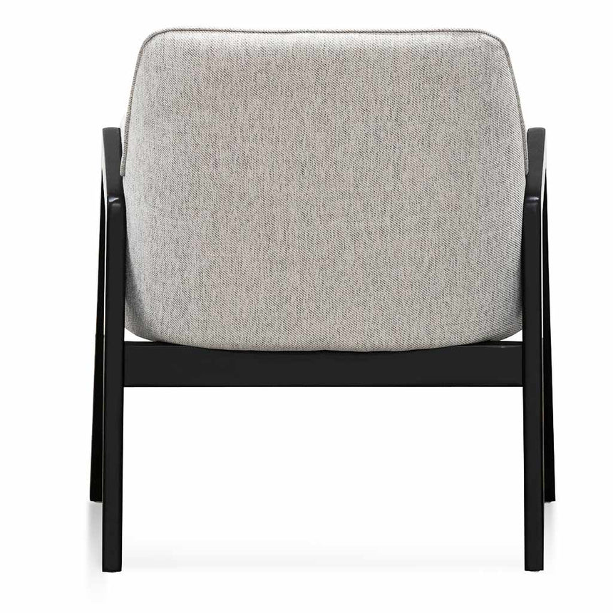 Fabric Lounge Chair - Silver Grey - View 5