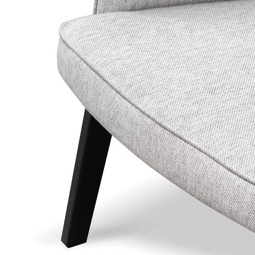 Fabric Lounge Chair - Silver Grey - View 10