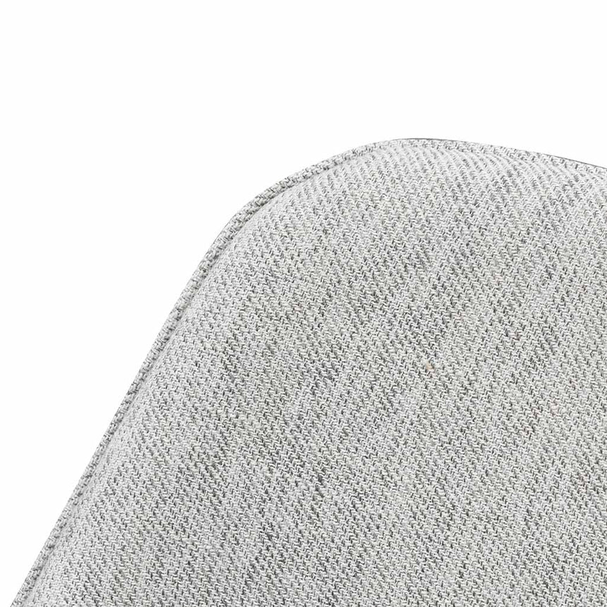 Fabric Lounge Chair - Silver Grey - View 6