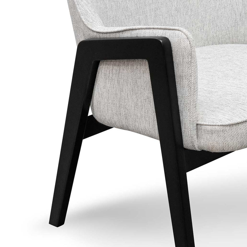 Fabric Lounge Chair - Silver Grey - View 8