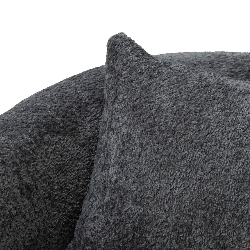 Fabric Armchair - Iron Grey - View 10