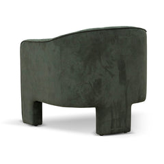 CLC6925-CA Fabric Armchair -  Olive Green