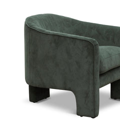 CLC6925-CA Fabric Armchair -  Olive Green