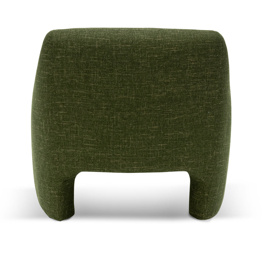 Fabric Armchair - Khaki Green - View 5