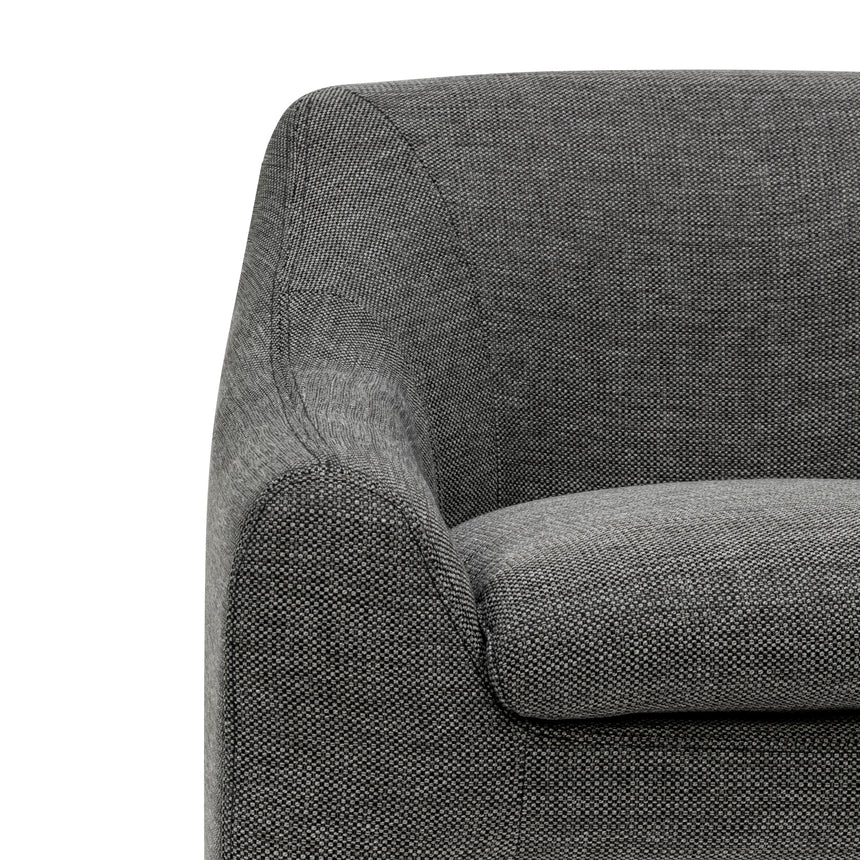 Fabric Armchair -  Graphite Grey - View 10