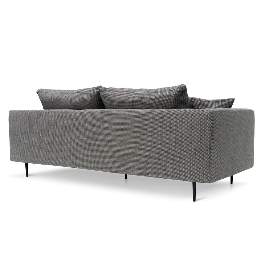 4 Seater Fabric Sofa - Noble Grey - View 11