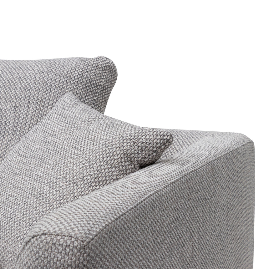 4 Seater Fabric Sofa - Passive Grey - View 9