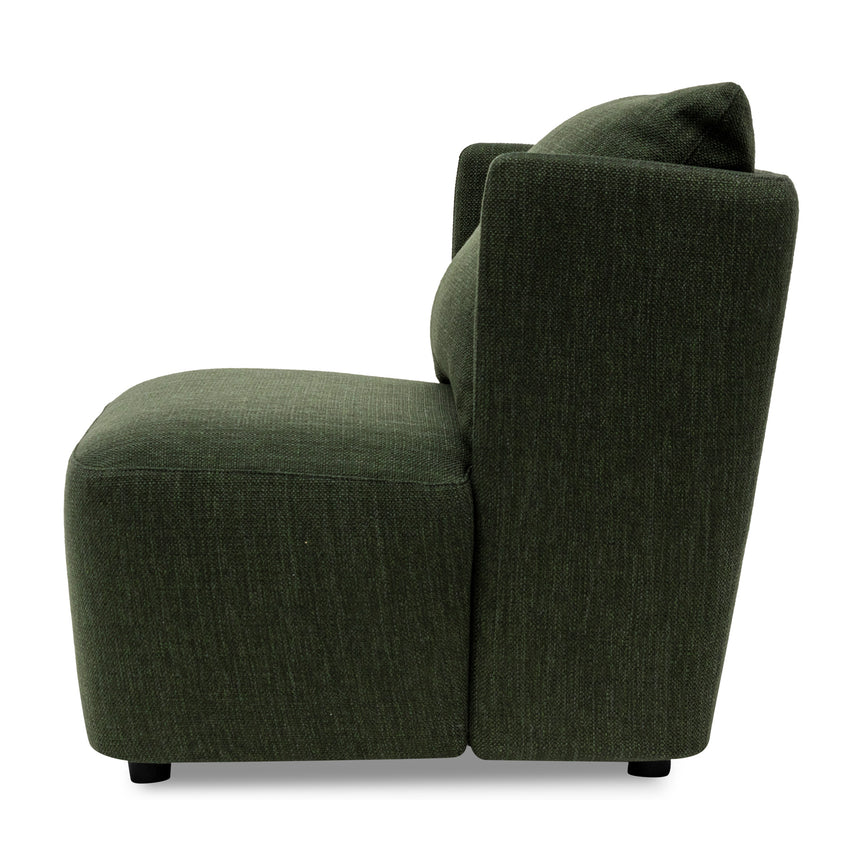 Fabric Armchair - Fir Green - View 4