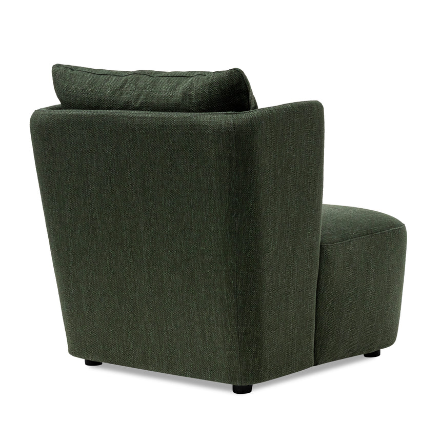 Fabric Armchair - Fir Green - View 5