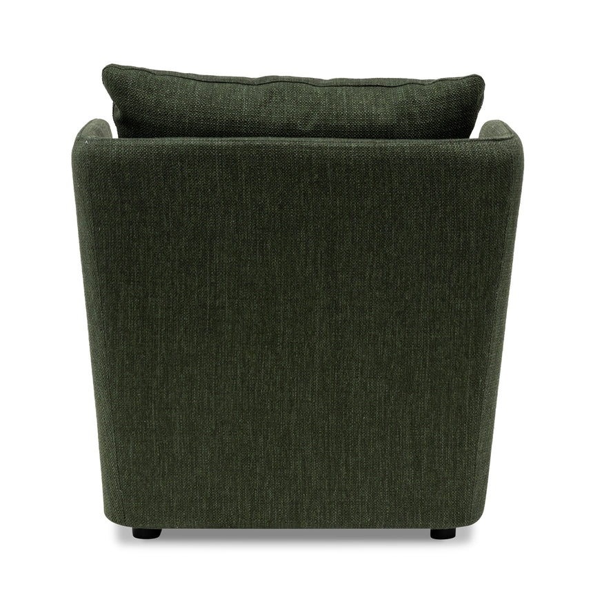 Fabric Armchair - Fir Green - View 6